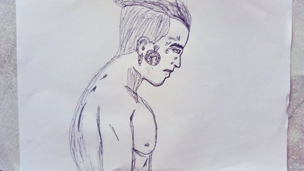 XXXTENTACION для срисовки