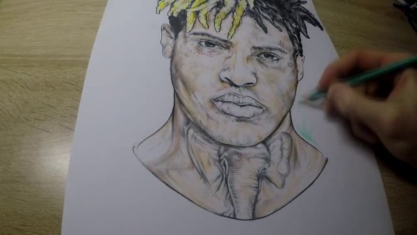 Раскраска Xxtentacion