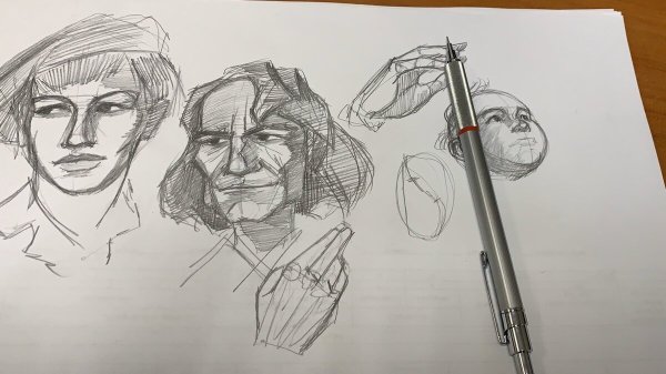 Техника скетчинга быстрый рисунок