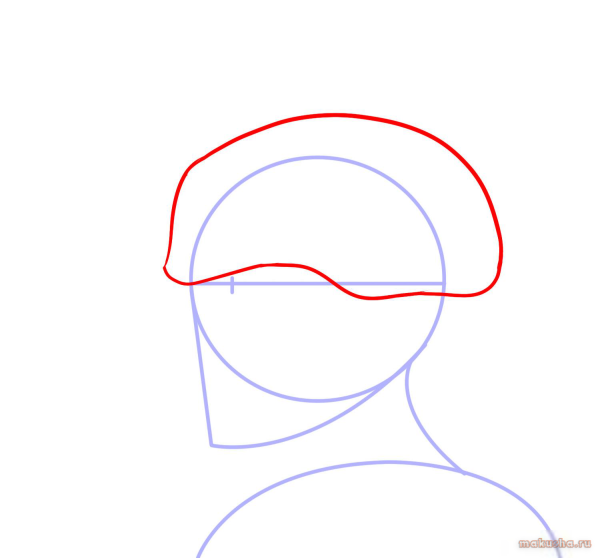 Поэтапное рисование портрета солдата