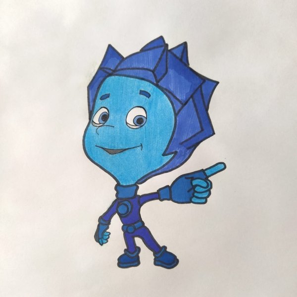 Нолик из Фиксиков рискгокм