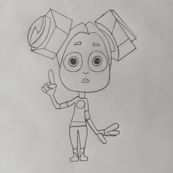 Разукрашка Фиксики шпуля