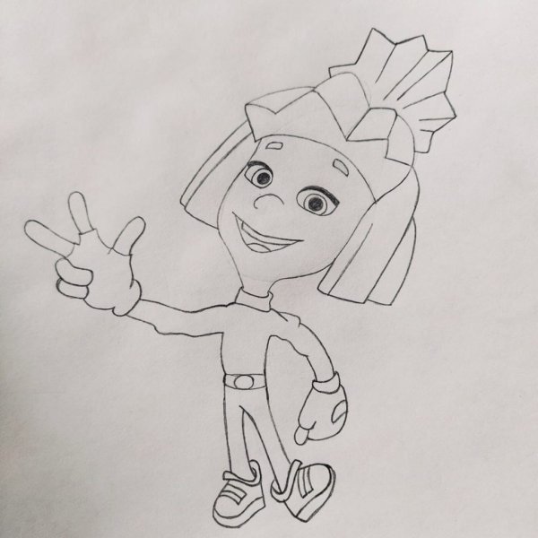 Фиксики Симка рисунок