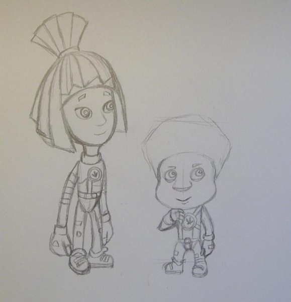 Рисунок семьи Фиксиков