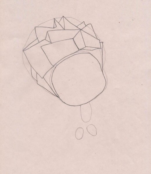 Рисунки карандашом поэтапно Нолика