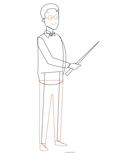 Нарисовать учителя