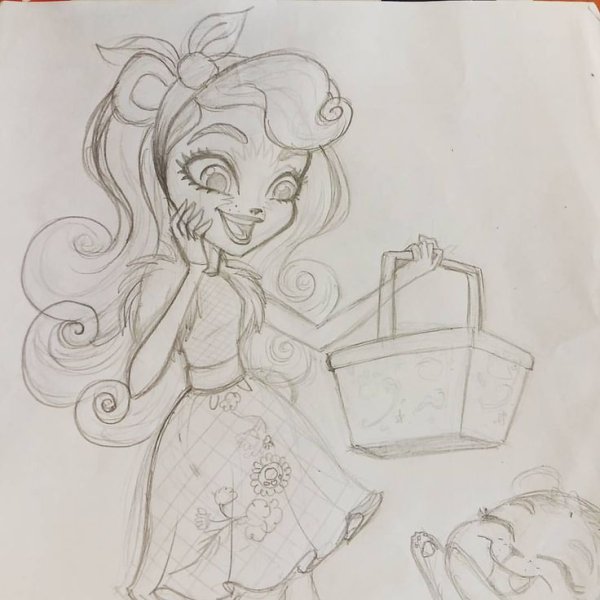 Энчантималс рисунки карандашом