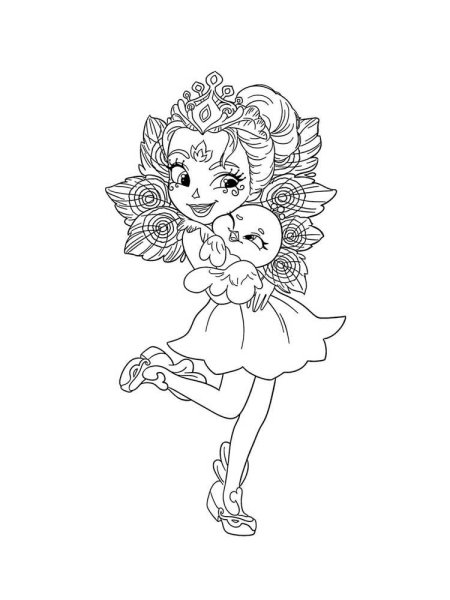 Раскраски Энчантималс (Enchantimals)