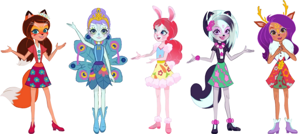 Мультик энчемантималс герои