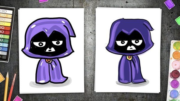 Нарисовать Рейвен