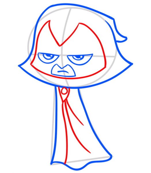 Лёгкие рисунки Рейвен