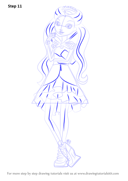 Сделать маску Рейвен поэтапно