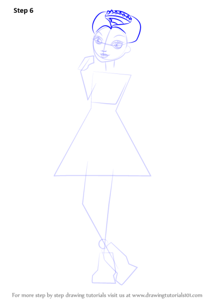 Рейвен рисунок по этапно