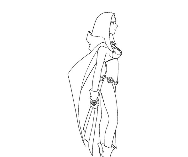 Юные Титаны по клеточкам