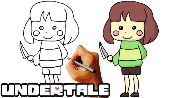 Пошаговое рисование чары