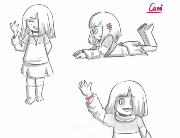 Бетти карандашом андертейл