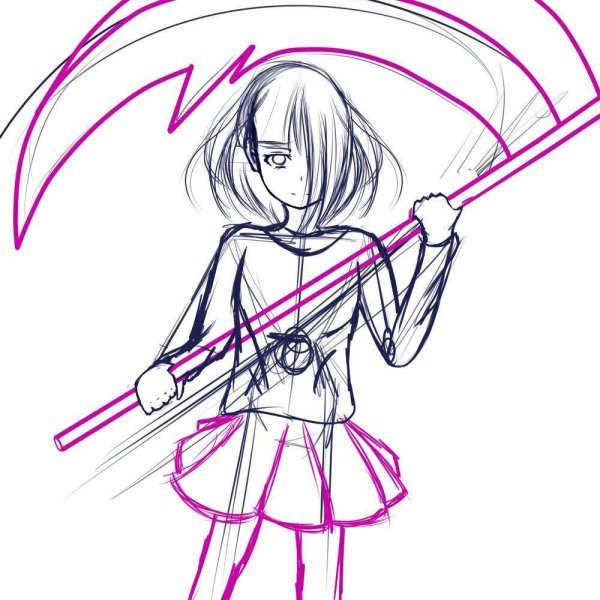 Бетти Нуар скетч