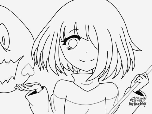 Раскраски андертейл Бетти аниме