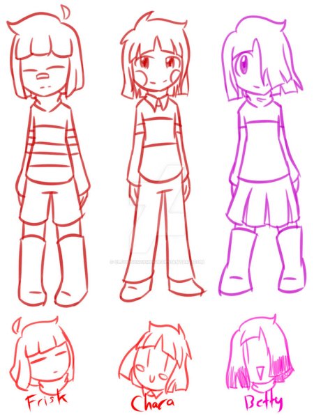 Фриск скетч