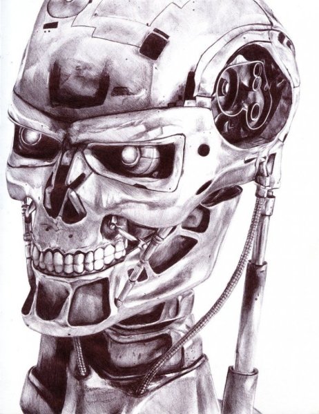 Рисовать Терминатора