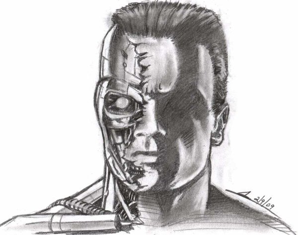 Терминатор карандашом