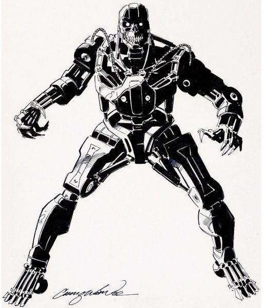 Терминатор маркерами