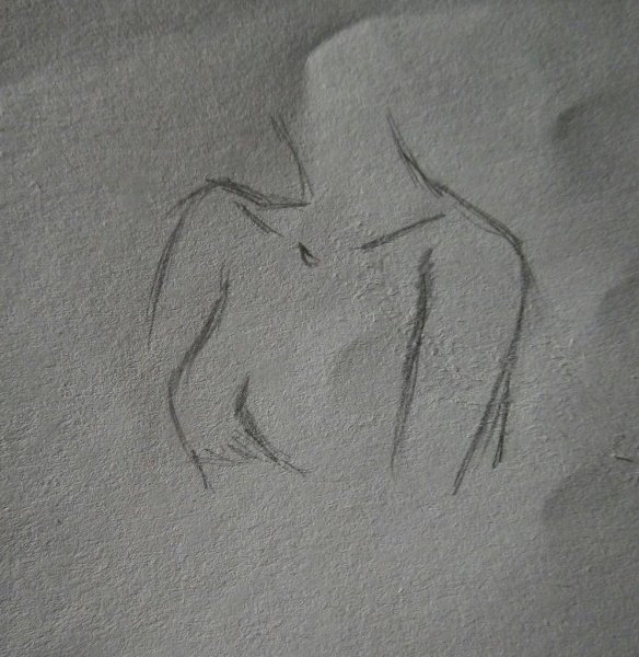 Нарисовать шею