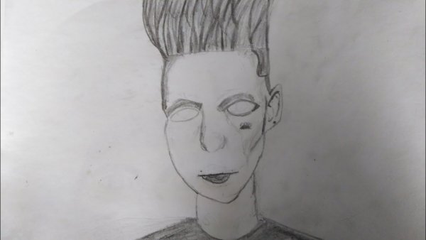 Элджей рисунок карандашом