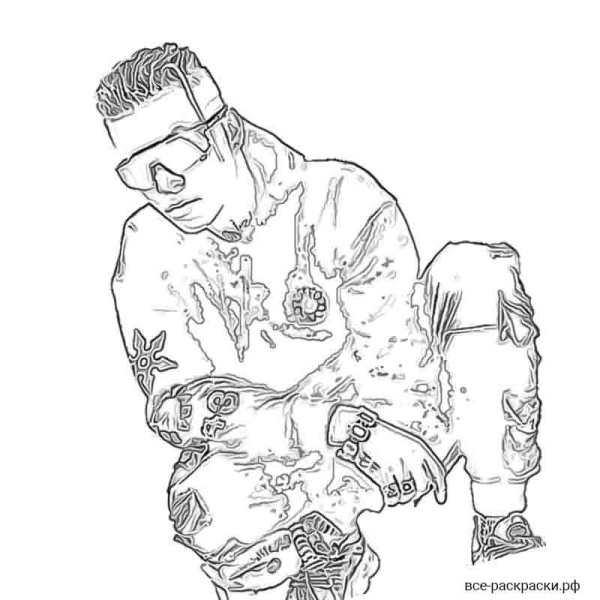 Элджей рисунок