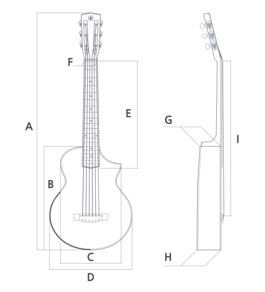 Гитара поэтапно карандашом