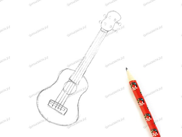 Трафарет для рисования на гитаре