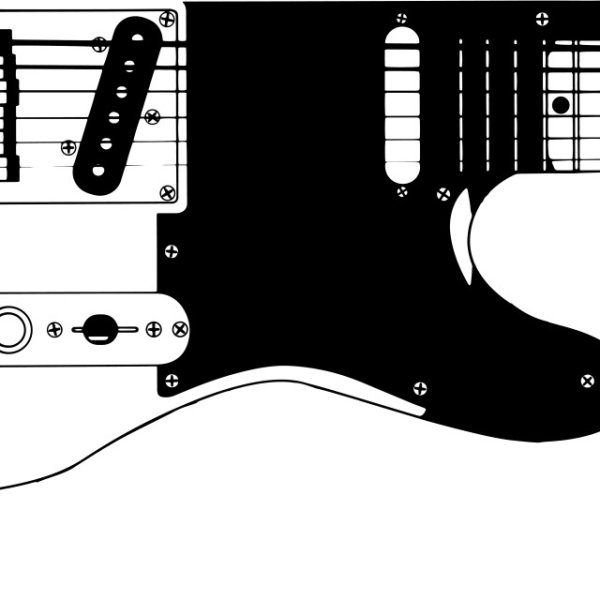 Электрогитара рисунок