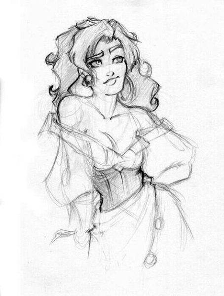 Эсмеральда скетч