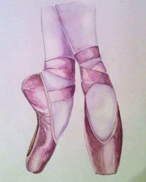 Пуанты для рисования