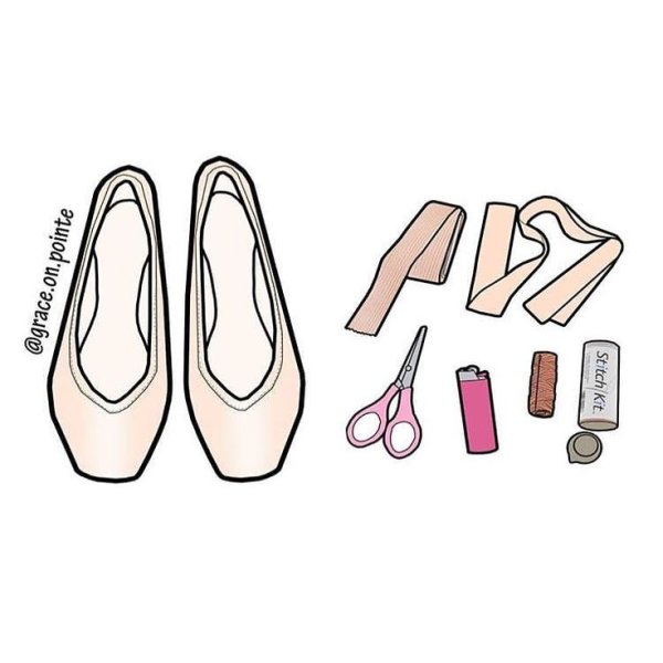 Пуанты эскиз