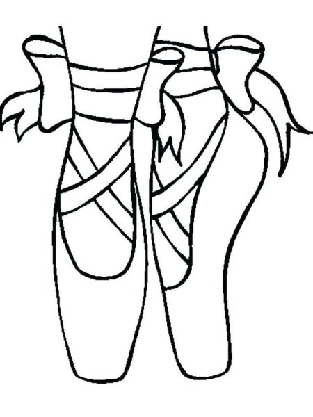 Пуанты раскраска