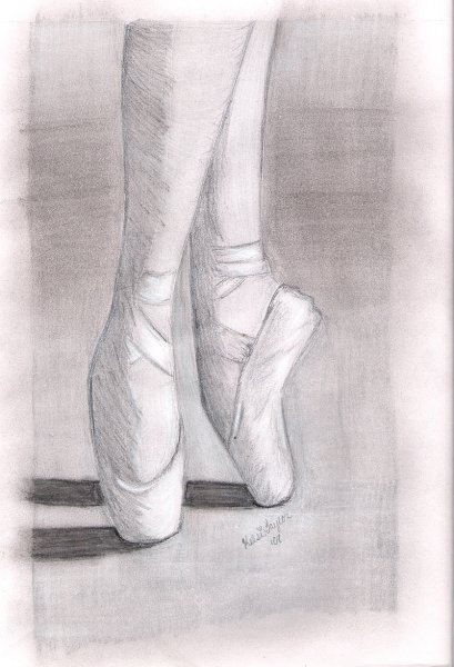 Пуанты карандашом