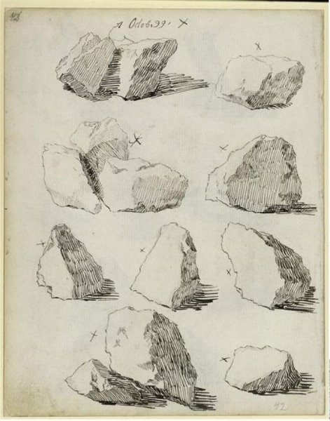 Зарисовки камней