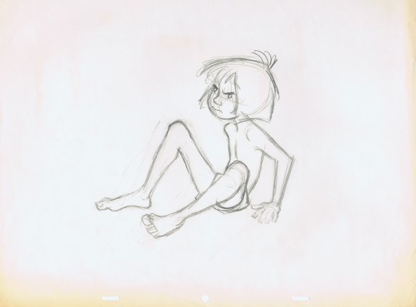 Маугли набросок