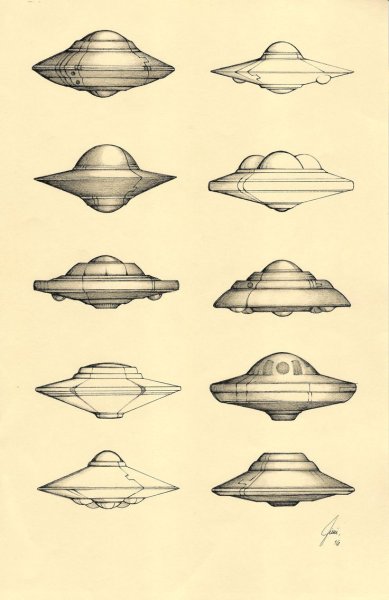 Изображение летающей тарелки