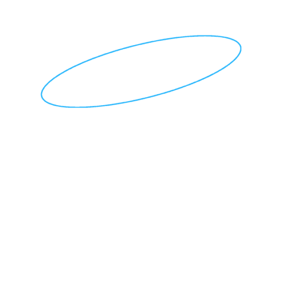 Пошаговая НЛО рисунок