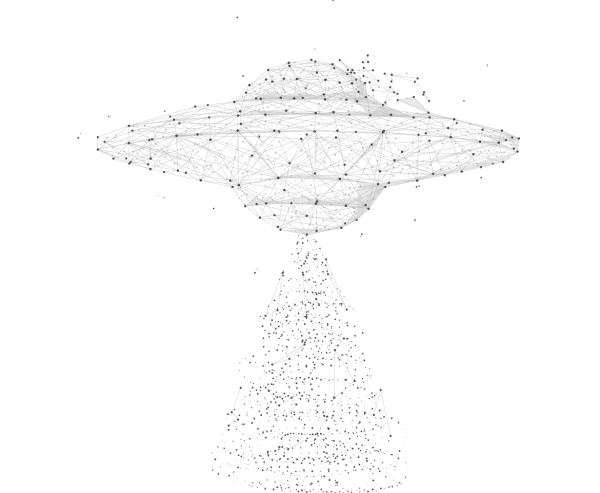 НЛО рисунок карандашом нормальный