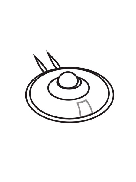 НЛО раскраска