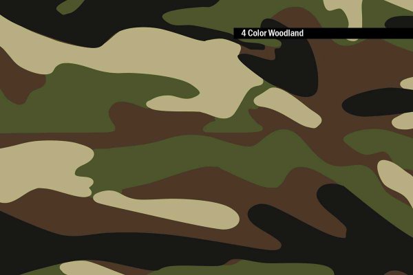 Цвет вудланд Woodland