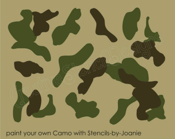 Камуфляж макет