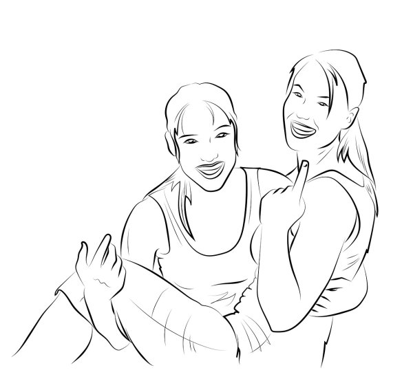 Подруги картинки