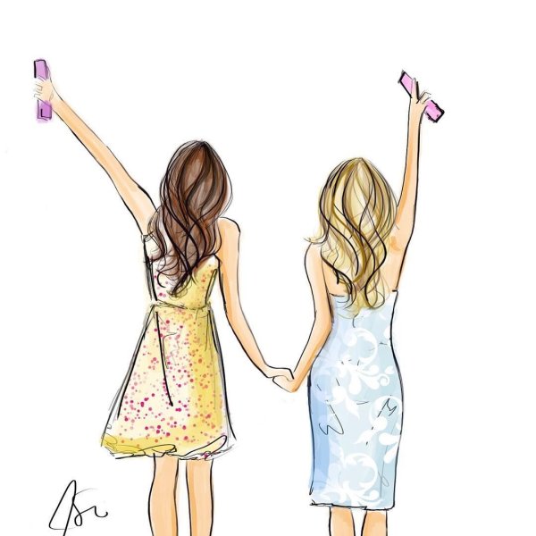 Зарисовки лучшей подруги