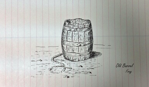 Векторная бочка