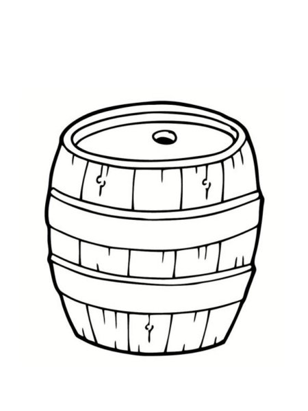 Эскиз бочки