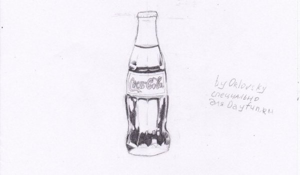 Рекламные рисунки карандашом